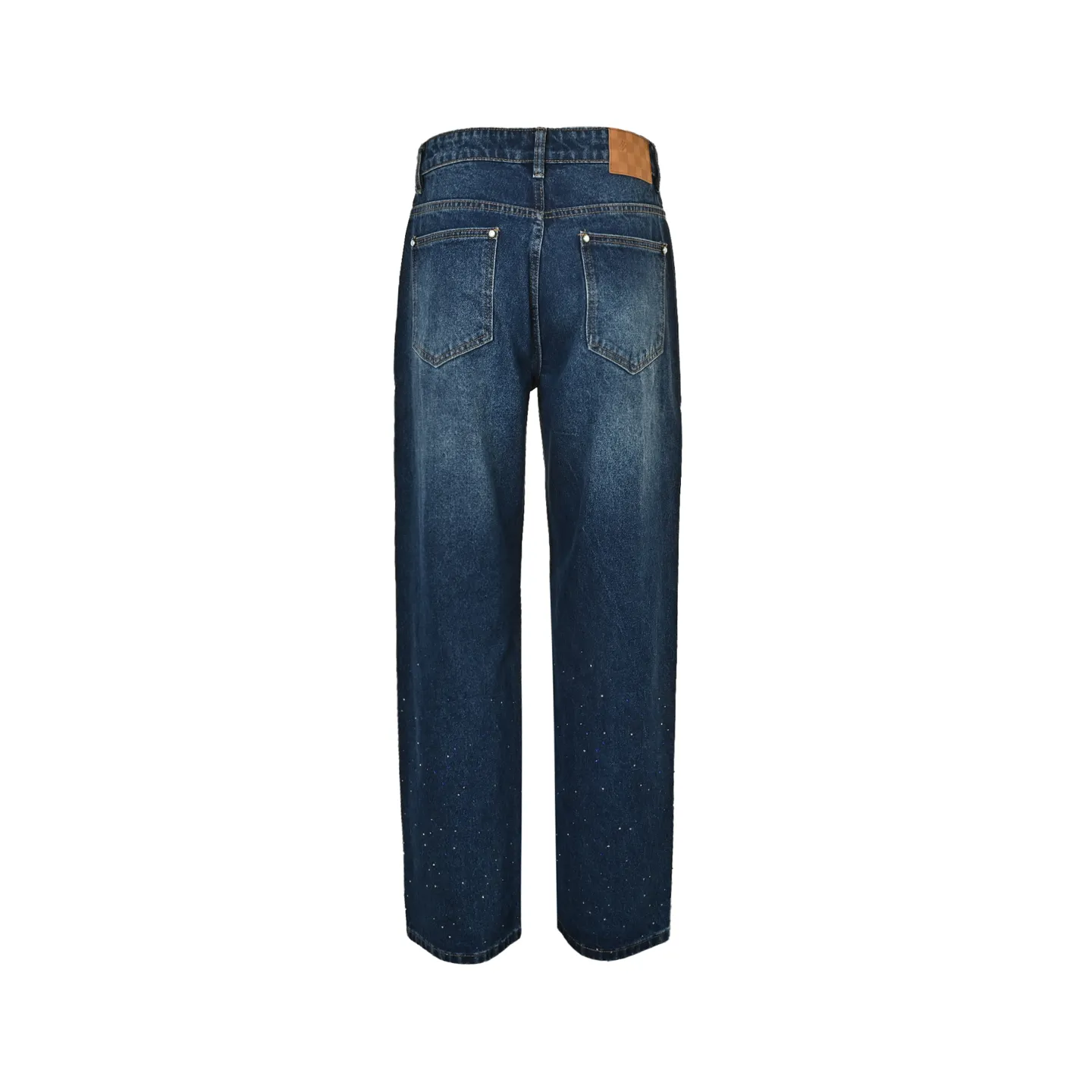 Louis Vuitton/Louis Vuitton hot diamond washed jeans